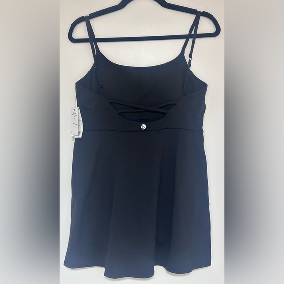 Cotton On Black Ultra Soft Cross Back Dress NWT Size Large - Picture 2 of 9